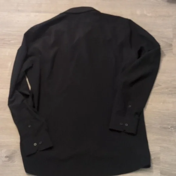 Hylete black long sleeve button down shirt size XXL - Picture 5 of 6
